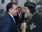 البابا تواضروس يهنئ رئيس الوزراء بعيد الأضحى المبارك