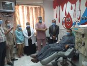 البدء فى استخدام بلازما المتعافين لعلاج مرضى كورونا فى قنا 