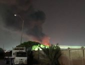 حريق فى أحد المصانع بالمنطقة الصناعية الرابعة بالسادس من أكتوبر