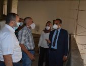 نائب محافظ المنيا يتفقد أعمال المرحلة الثالثة من المتحف الأتونى "صور"