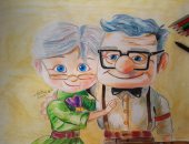 "شهد" من دمياط تشارك صحافة المواطن عددا من البورتريهات الفنية  