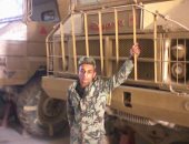 كلنا جيش مصر.. "محمد" بالزى العسكرى أثناء أداء الخدمة بالجيش المصرى