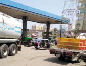 محافظ الغربية: توافر أنواع الوقود و273 أسطوانة بوتاجاز لأهالى زفتى