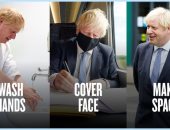 بوريس جونسون يوجه 3 نصائح للبريطانيين للوقاية من عدوى فيروس كورونا