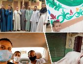 فرحة العيد.. قراء بمحافظات مصر يشاركون "  اليوم السابع " صورهم فى عيد الأضحى..الكمامات حاضرة بقوة بين الشباب فى المدن ..والتجمعات العائلية تظهر فى الأرياف ..والتصوير مع الأضاحى فرحة يحرص عليها الشباب والأطفال   