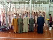 شاهد .. مدير أوقاف أسوان وأئمة وقيادات الدعوة يشرفون على ذبح "أضاحى الصكوك" 