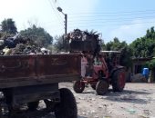وزارة البيئة ترفع 100 طن مخلفات من مقلب عشوائى بشبين الكوم استجابة للمواطنين