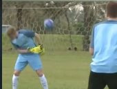 "هيحرم يقف جون".. الكرة تصطدم بوجه دى بروين فى تدريبات "السيتى" 