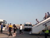  وصول أول رحلة سياحية لمصر للطيران إلى مطار شرم الشيخ قادمه من بغداد 