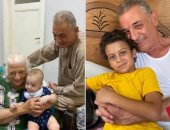 محمود حميدة يحتفل بعيد الأضحى المبارك مع العائلة.. صور 