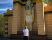 محمد صلاح مع الفرعون المصري الحقيقي: نحن في كل مكان