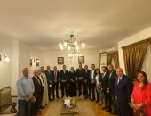 أحمد دياب مرشح مستقبل وطن بالجيزة يزور أسقف أكتوبر وأوسيم