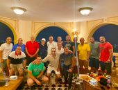 الخطيب وشوبير وبيبو والشاطر يحتفلون بعيد الأضحى مع أعضاء مجلس الأهلي