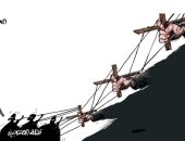 كاريكاتير صحيفة سعودية.. أصابع خارجية وراء مقتل المواطنين العراقيين
