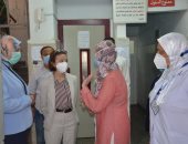 نائب محافظ الإسكندرية تتفقد مستشفى فوزي معاذ للأطفال