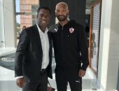 شيكابالا ينشر صورة مع النجم الهولندى كلارنس سيدورف