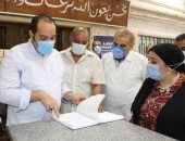  نائب محافظ المنوفية يتفقد مستشفيات الحميات و جراحة المخ والأعصاب بميت خلف