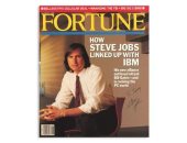 16 ألف دولار لشراء توقيع رئيس أبل الراحل "ستيف جوبز" على غلاف إحدى المجلات