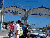 صور.. استمرار غلق المتنزهات ومصيف بلطيم لليوم الرابع بكفر الشيخ