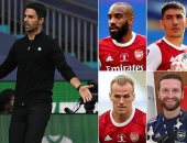 أرسنال يطيح بـ9 لاعبين فى الصيف.. وتجديد عقد أوباميانج أولوية أرتيتا
