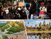 صور.. العالم هذا الصباح..استمرار الاحتجاجات ضد عنف الشرطة في بورتلاند الأمريكية.. أطفال باكستان يواصلون الاحتفال بعيد الأضحى رغم تفشي كورونا.. أفضل 10 مزارات سياحية غامضة فى آسيا.. لازم تشوفها فى زيارتك