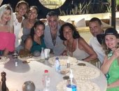 أحلى صحاب.. يسرا وهند صبرى وتامر حبيب برفقة بوسى شلبى فى أحدث ظهور لهم..صور