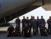 فريق إنقاذ يونانى بطائرة عسكرية للبحث عن ناجين من انفجار مرفأ بيروت 