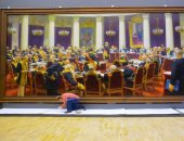 متحف روسى يدعو محبى الفن التشكيلى بزيارة معرض افتراضي لـ إيليا ريبين