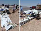 أخبار مصر اليوم ..مصرع شخصين في سقوط طائرة خاصة بالجونة