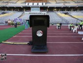 صور .. تقنية الـ "فار" في استاد برج العرب استعدادا لمباراة الزمالك والمصري