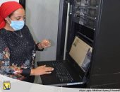 نائب محافظ جنوب سيناء تتابع بدء التشغيل التجريبى للذاكرة المؤسسية.. صور