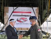 أول طائرات الجسر الجوي المصري تصل لبنان لتقديم الدعم بعد تفجير مرفأ بيروت