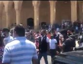 محاولة اعتداء على سعد الحريرى خلال زيارته مسجد محمد الأمين.. فيديو