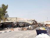 الإمارات: 125 محلاً تجارياً تضرر بالكامل فى حريق سوق عجمان