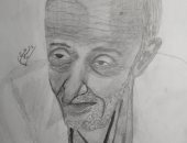 تقديرا لدوره الإنسانى.. "السيد" يشارك بلوحة لطبيب الغلابة من كفر الشيخ