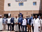 وفد من رئاسة الوزراء يتابع مشروعات "حياة كريمة" والتأمين الصحى الشامل بالأقصر.. فيديو