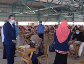 رئيس جامعة سوهاج يواصل جولاته التفقدية لأعمال امتحانات نهاية العام "صور"