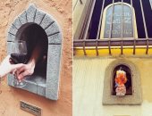 مطاعم إيطالية تعيد فتح نوافذ النبيذ التاريخية لمنع تفشى كورونا .. صور 