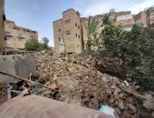 شاهد.. انهيار بيت شاعر اليمن الشهير عبد الله البردونى بسبب الأمطار