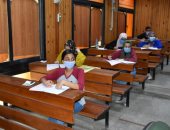 تنسيق الثانوية.. 260 طالبا يؤدون اختبارات القدرات بإعلام القاهرة.. صور