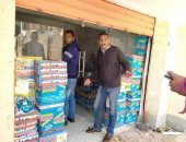 تموين القاهرة يصادر أطنان السلع مجهولة المصدر وغير صالحة فى حملات مكبرة