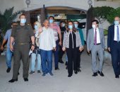 محافظ دمياط تتفقد عدد من المقار الانتخابية لمتابعة اتمام كافة التجهيزات بها