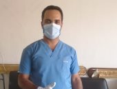 الجيش الأبيض.. "إبراهيم" بمستشفى بورفؤاد فى بورسعيد على خط مواجهة كورونا
