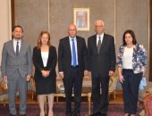 بعثة الجامعة العربية لمتابعة انتخابات الشيوخ تلتقى نائب وزير الخارجية