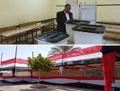 صور.. المدارس تتزين بالأعلام المصرية لاستقبال الناخبين غدا فى انتخابات مجلس الشيوخ.. القاهرة توفر 400 اتوبيس لنقل قوات التأمين.. إجراءات مكثفة لتعقيم اللجان وتأمين صناديق الاقتراع وإزالة الدعاية المخالفة