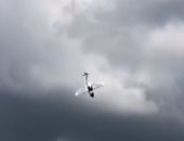 لحظة سقوط طائرة فى منطقة كالوجا الروسية... فيديو