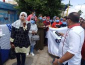 فيديو وصور.. إقبال على لجان العاشر رغم حرارة الجو للتصويت بانتخابات الشيوخ