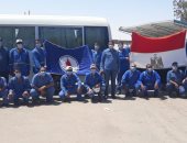 عمال البترول يشاركون فى انتخابات مجلس الشيوخ بالبدلة الزرقاء.. صور