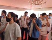 فيديو.. شاب يعبر عن سعادته أثناء الإدلاء بصوته بلجنة فى الزمالك  