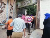 صور.. إقبال نسائى على مدرسة النيل للادلاء باصواتهن فى انتخابات الشيوخ بإمبابة 